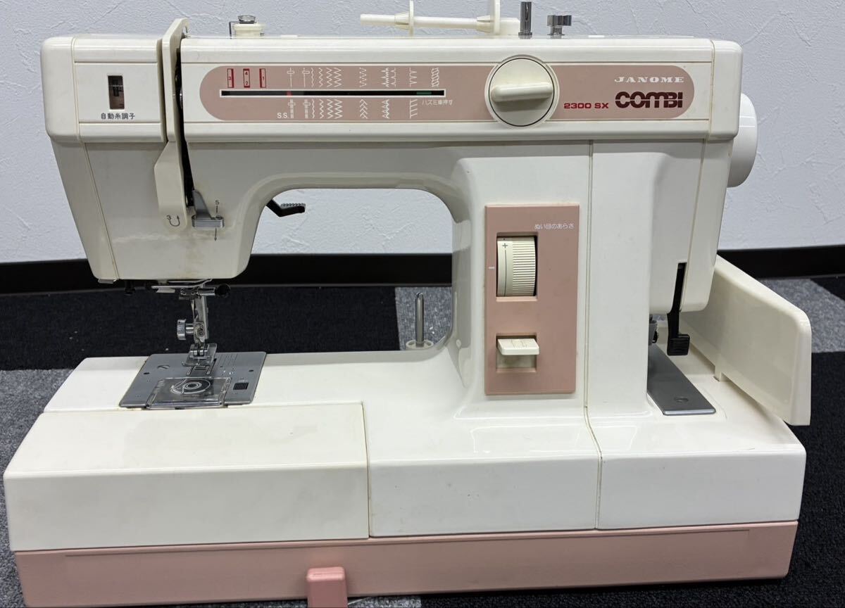 JANOME ジャノメミシン コンビ2000SX フットコン付き 1A1328_画像3
