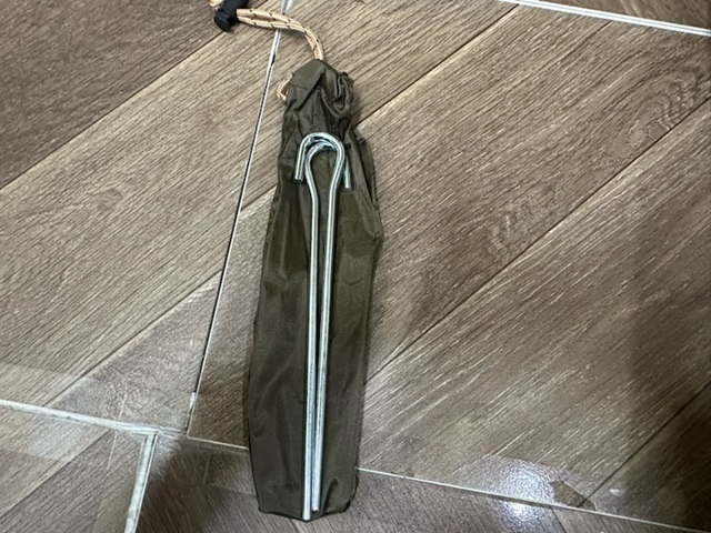 【大黒屋】TATAS BOULBA タラスブルバ 3フォークシェルター用 インナーテントA カーキー 目立った傷や汚れなし_画像8