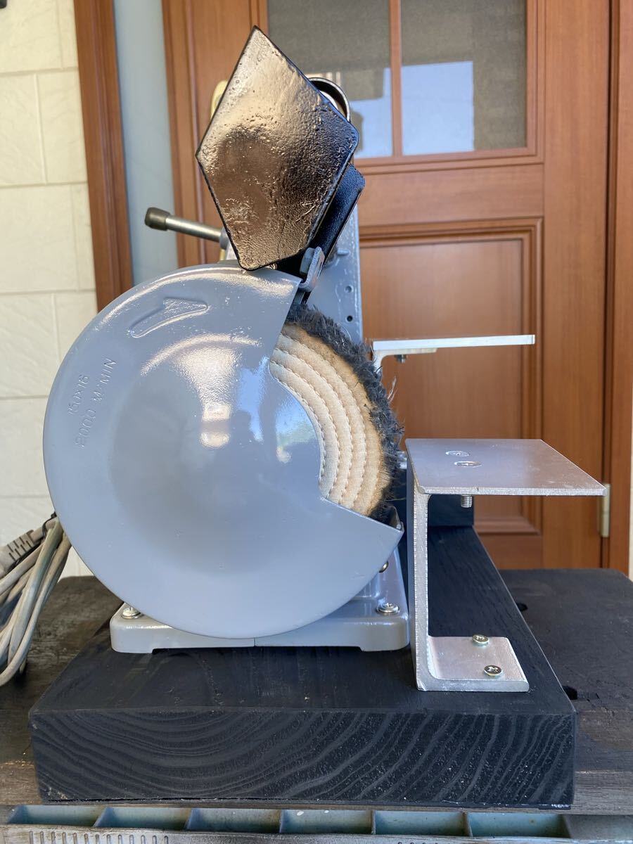 * ленточно-шлифовальный станок, ленточно-шлифовальный станок Hitachi BGM-50 custom готовый продукт нож изготовление .