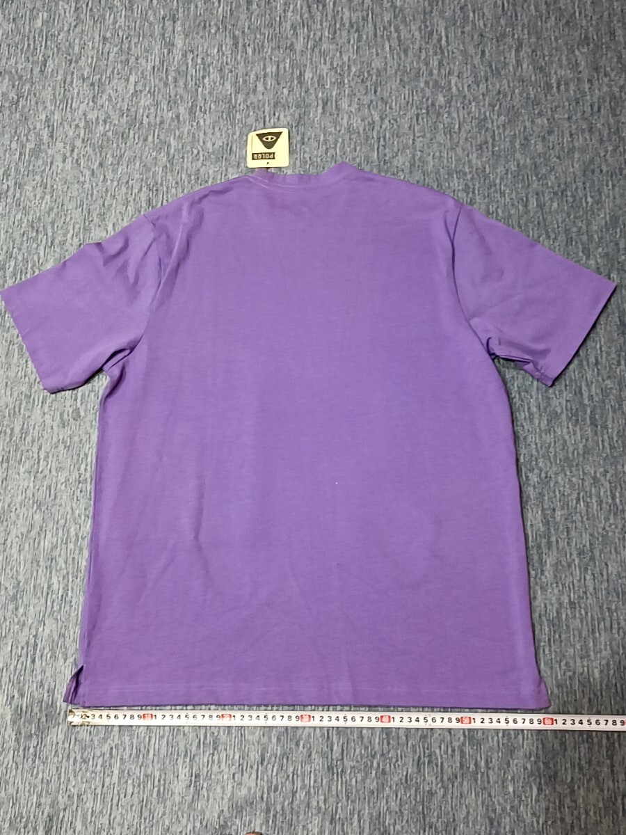 未使用☆POLERTポーラー☆Tシャツ パープル ポケTシャツ☆ Lサイズ☆MAX WEIGHT D/POCKET TEE アウトドアブランド_画像2