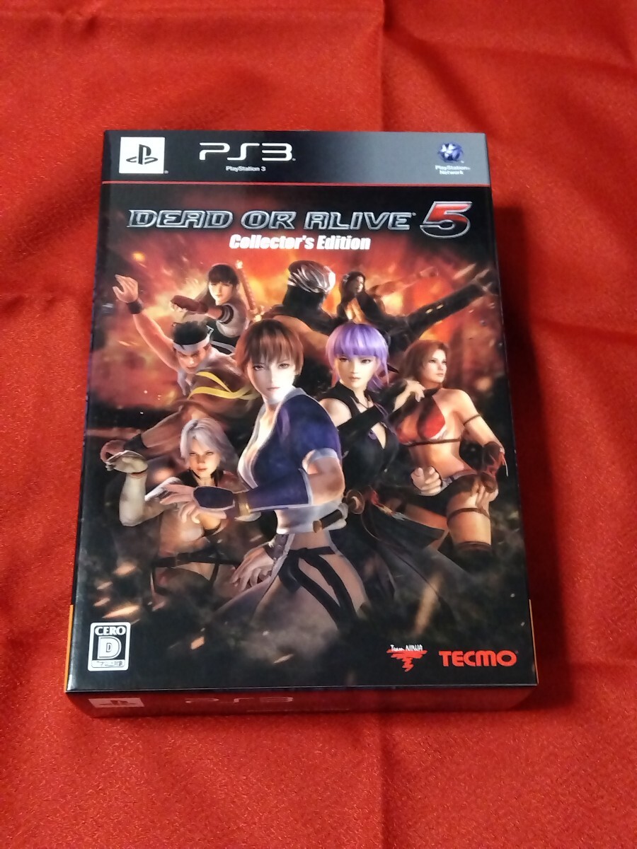 デッドオアアライブ5 PS3 コレクターズ エディション 新品_画像1