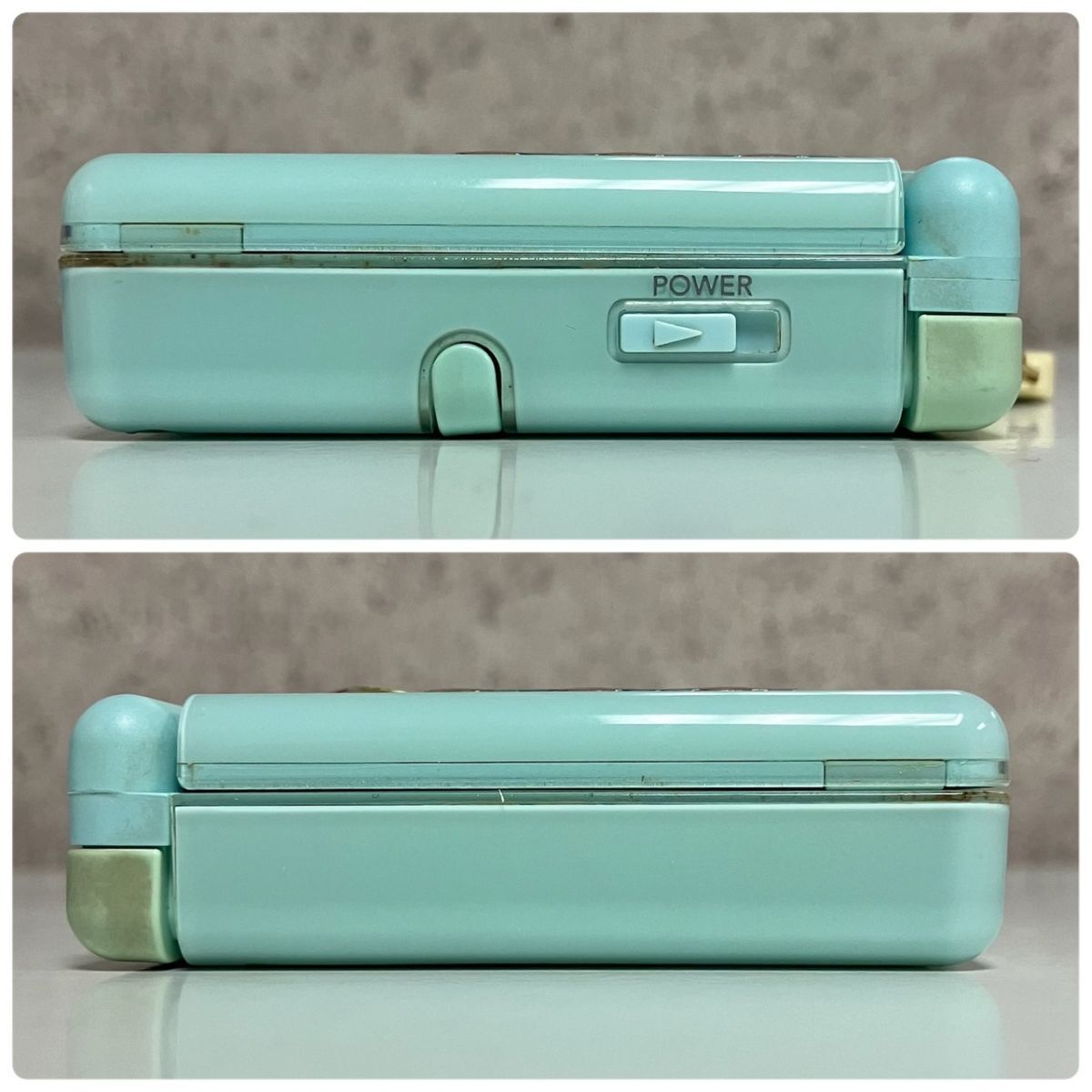 〇R026-P8-780 Nintendo ニンテンドー DS Lite 本体 USG-001 アイスブルー 説明書・箱付き 通電確認済み OA_画像8