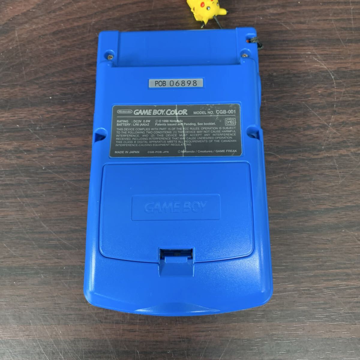 $【売り切り】希少 Nintendo 任天堂 GAMEBOY COLOR ゲームボーイカラー ポケモンセンター限定モデル CGB-001 現(xiàn)狀品 GBC レトロゲーム