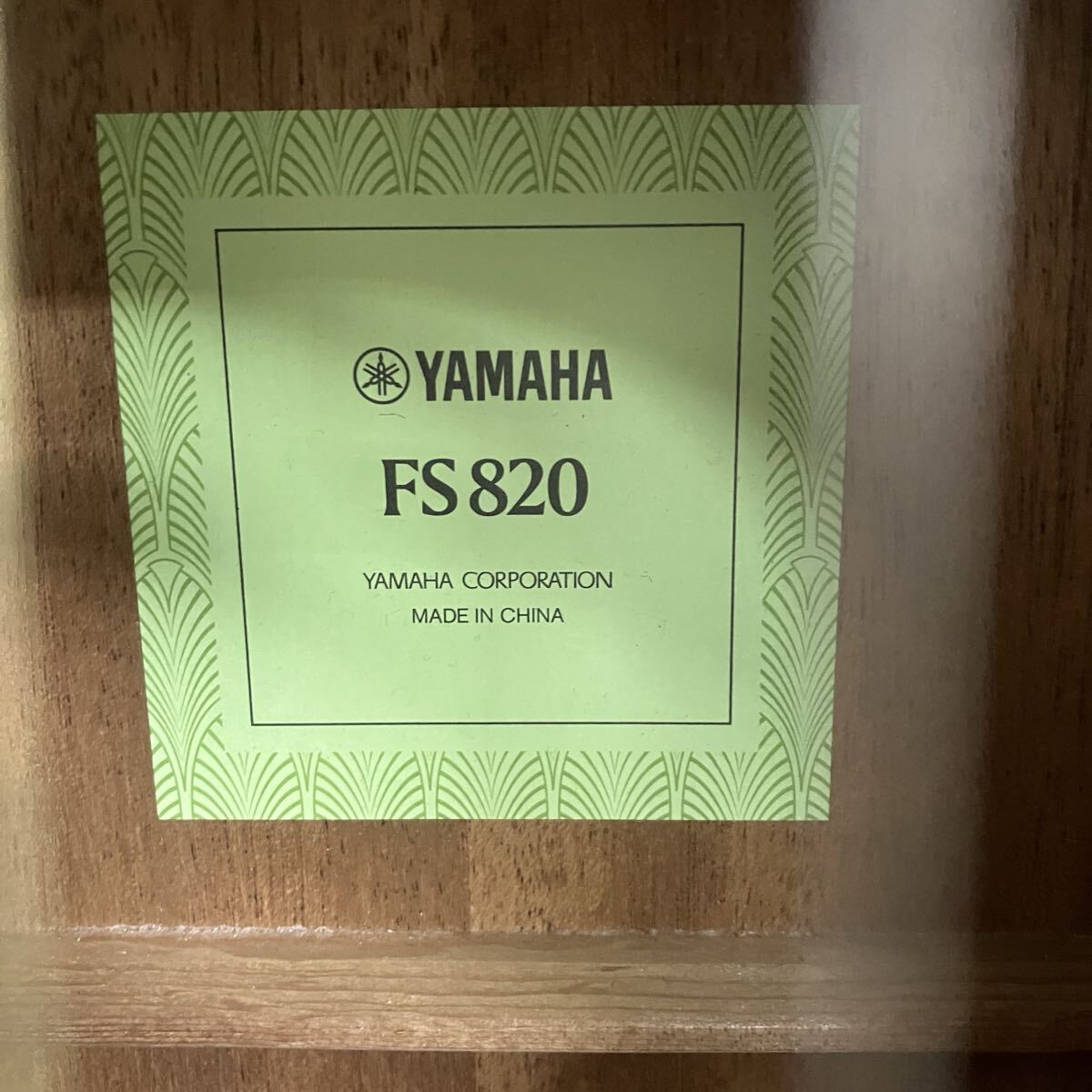 ▲【売り切り】YAMAHA ヤマハ アコースティックギター FS820 ブルー 弦楽器 6弦 アコギ_画像4