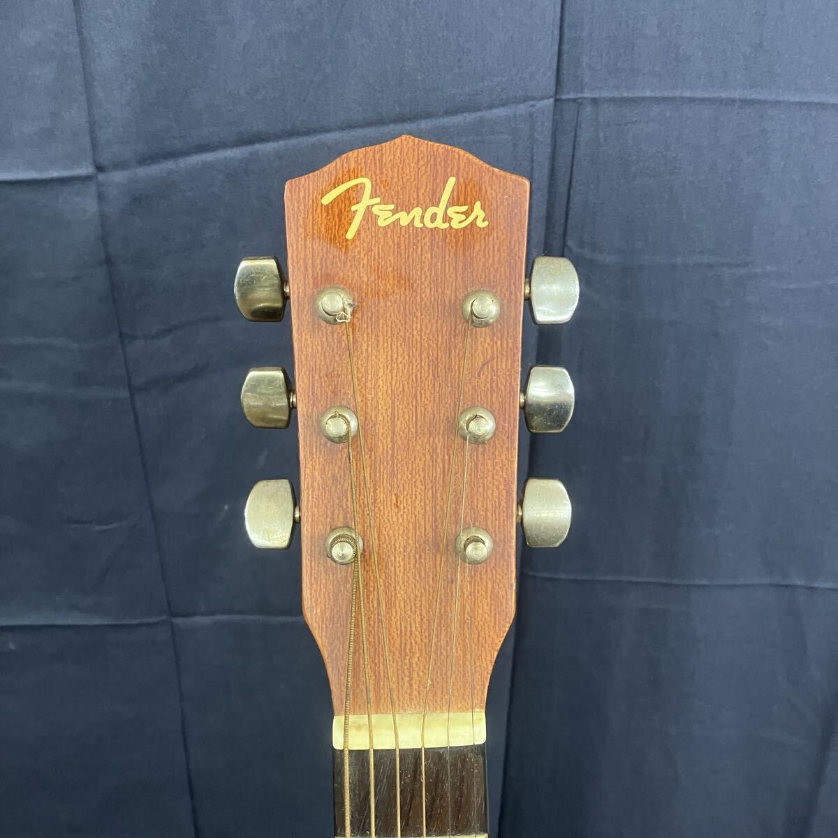 M【売り切り】Fender フェンダー アコースティックギター MA-1 6弦 弦楽器 アコギ 18フレット ショートスケール_画像2