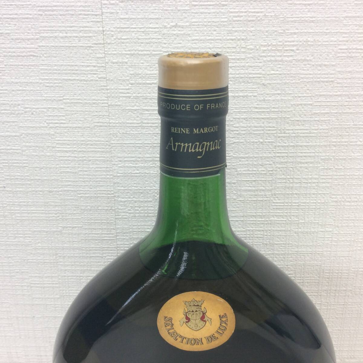 ■4229 未開栓 REINE MARGOT レーヌマルゴー RESEERVE リザーブ ARMAGNAC アルマニャック ブランデー 古酒 700ml 40％ 長期保管品_画像2