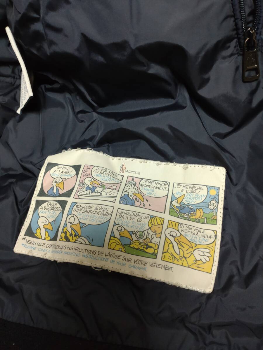 ★美品！ 国内正規品 アルフレッド ALFRED ネイビー T1 QRコード未登録 検索モンジュネーブル マヤ モンクラ クルーニー ★_画像5