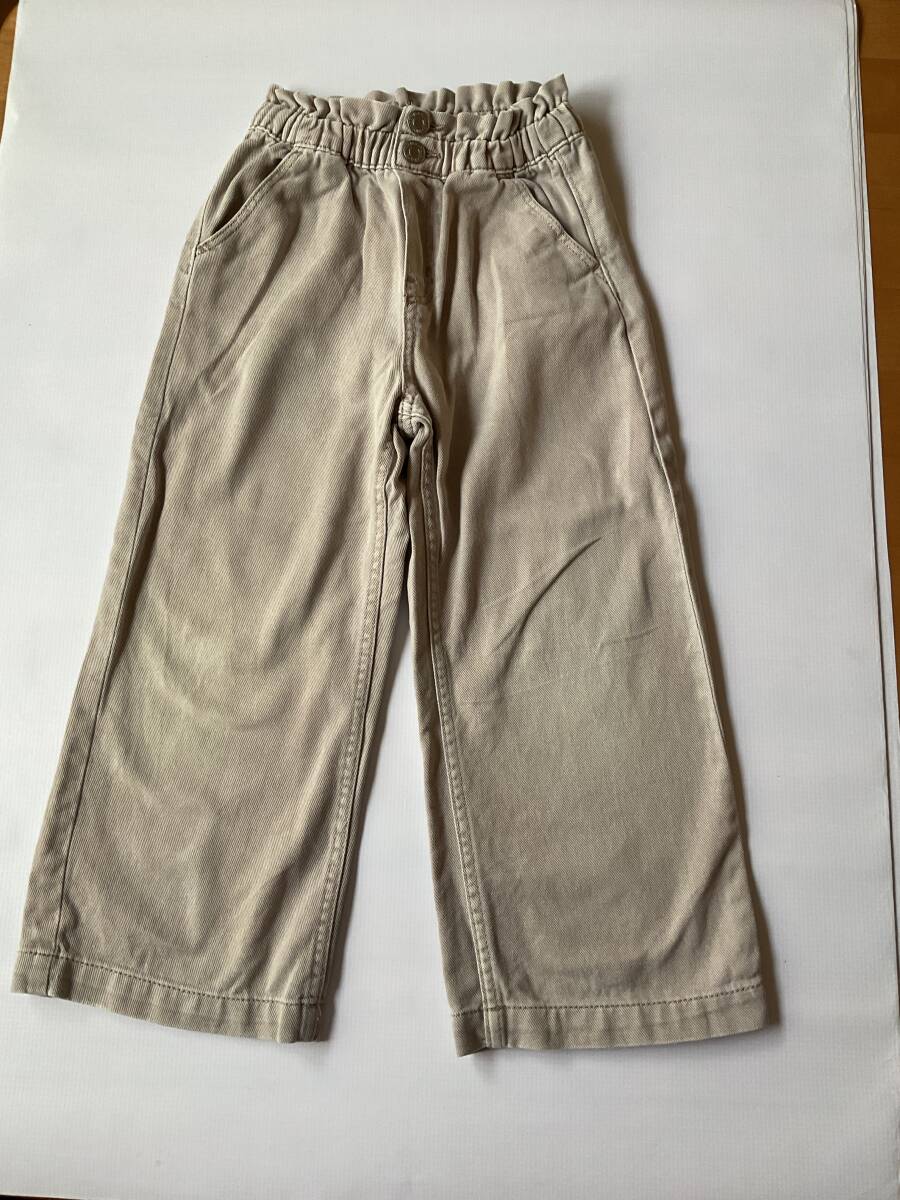 H&M ズボン　ジーンズ　ワイドレッグ サイズ116cm 6歳_画像1