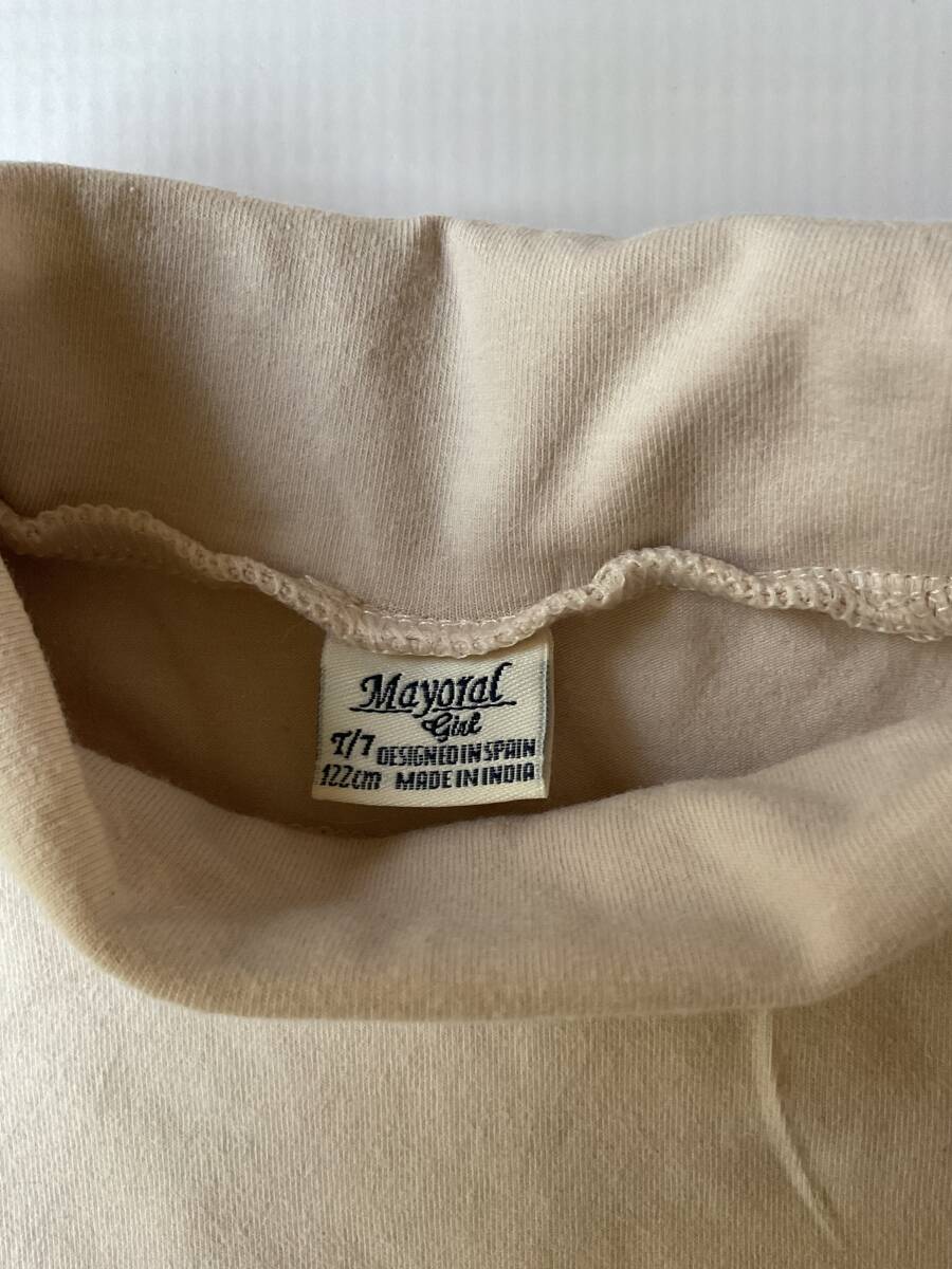 スパインのブランド mayoral マヨラル 長袖 tシャツ サイズ 7歳 122cm_画像3