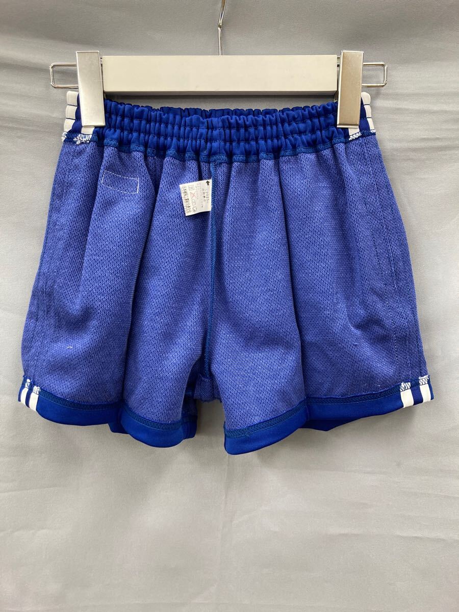 30-22 EDUCO 體操服 ショート パンツ M サイズ ブルー スポーツ ウェア トレーニング 短パン 體操著 コスプレ 昭和 レトロ 日本制 花紺