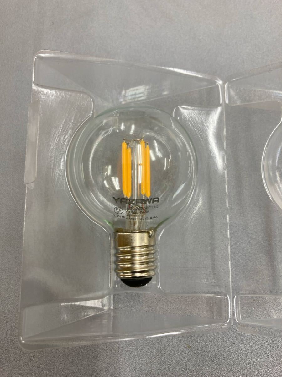 L3 LED ボール電球 25形相当 G50 ボール球タイプ 電球色相当 クリア 口金 E17 10点セット LDG2LG50E17C_画像7
