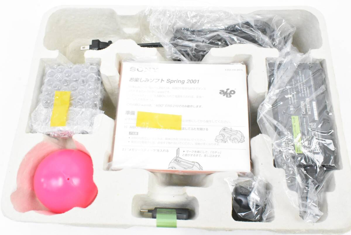 未使用 SONY アイボ ERS-210 ホワイト 限定モデル ソニー エナジーステーション Aibo Life AIBO ロボット 現狀品 ITMK6KDSHSYE-J25