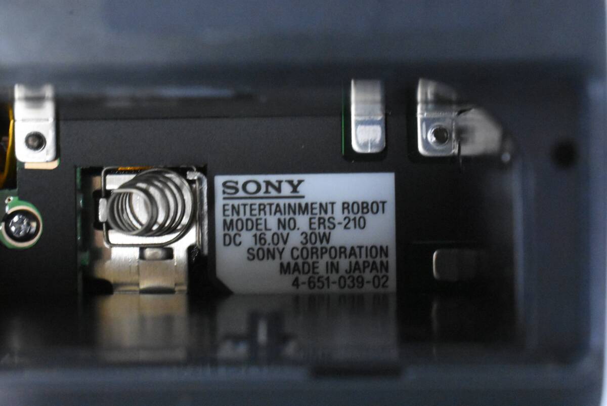 未使用 SONY アイボ ERS-210 ホワイト 限定モデル ソニー エナジーステーション Aibo Life AIBO ロボット 現狀品 ITMK6KDSHSYE-J25