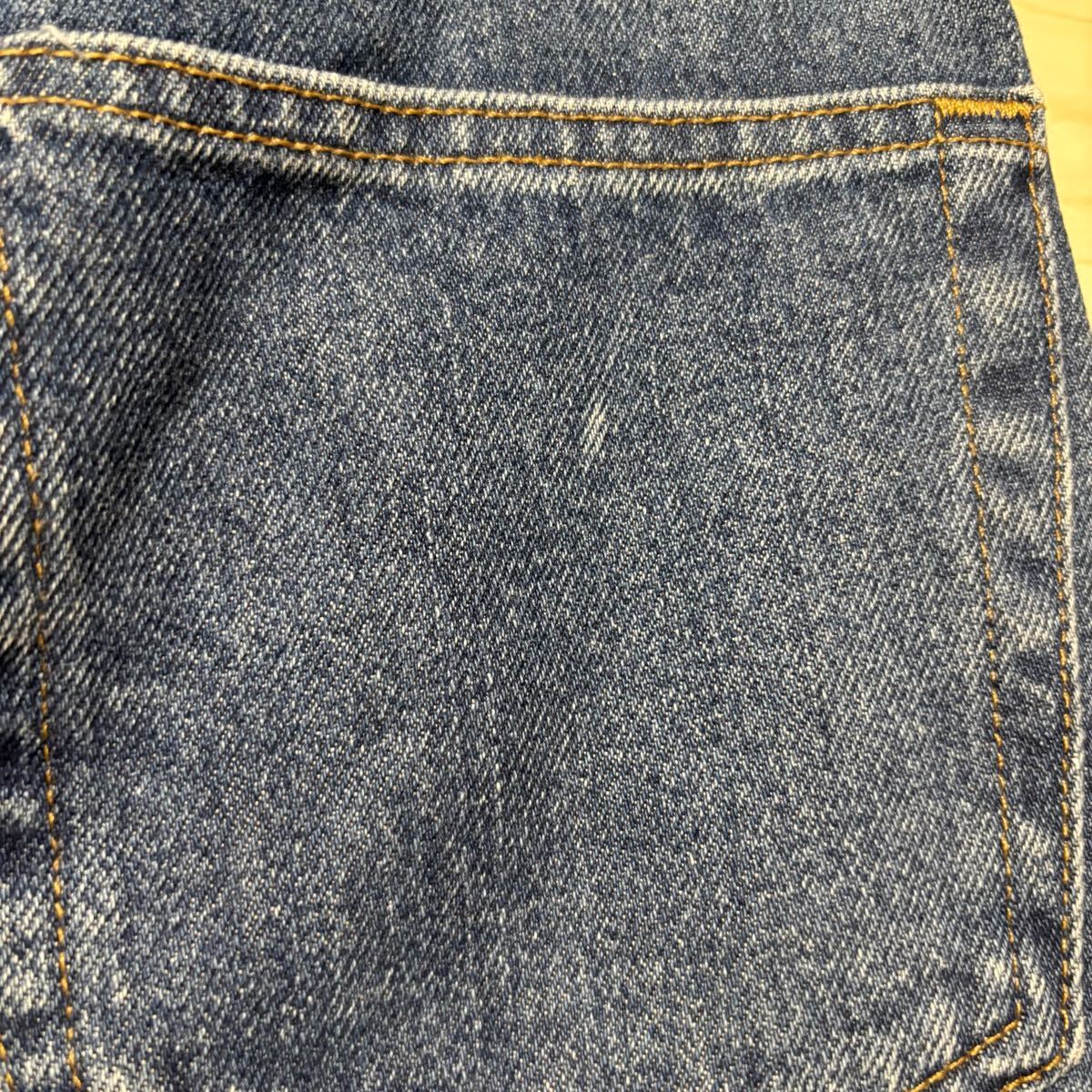 Levi's リーバイス デニムパンツ ストレートジーンズ レギュラー 33インチ インディゴブルー 青 コットン メンズ トップス （31）_画像10