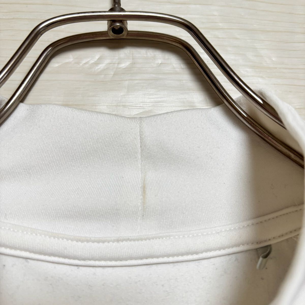 PUMA プーマ ロンT 長袖Tシャツ 長袖カットソー スタンドカラー アンダーシャツ サイズM ホワイト 白 ポリエステル メンズ トップス （34）_画像9