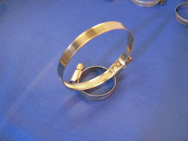 ◎カプチーノ用インタークーラーホースバンド8本セット◎送料無料！_画像2