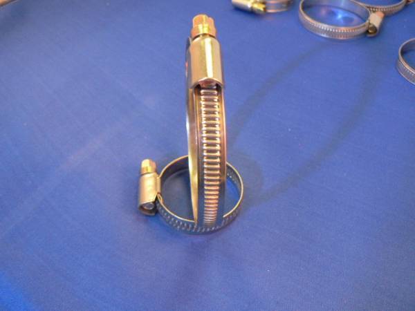 カプチーノ用インタークーラーホースバンド8本セット送料無料！_画像1