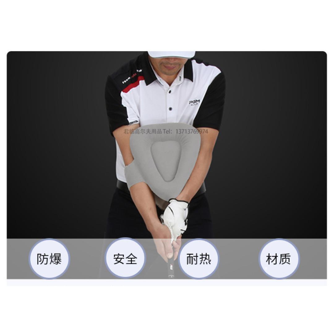 三角スイングトレーナー ゴルフ 練習　ブラック スイング 矯正 練習器 フォーム_画像3