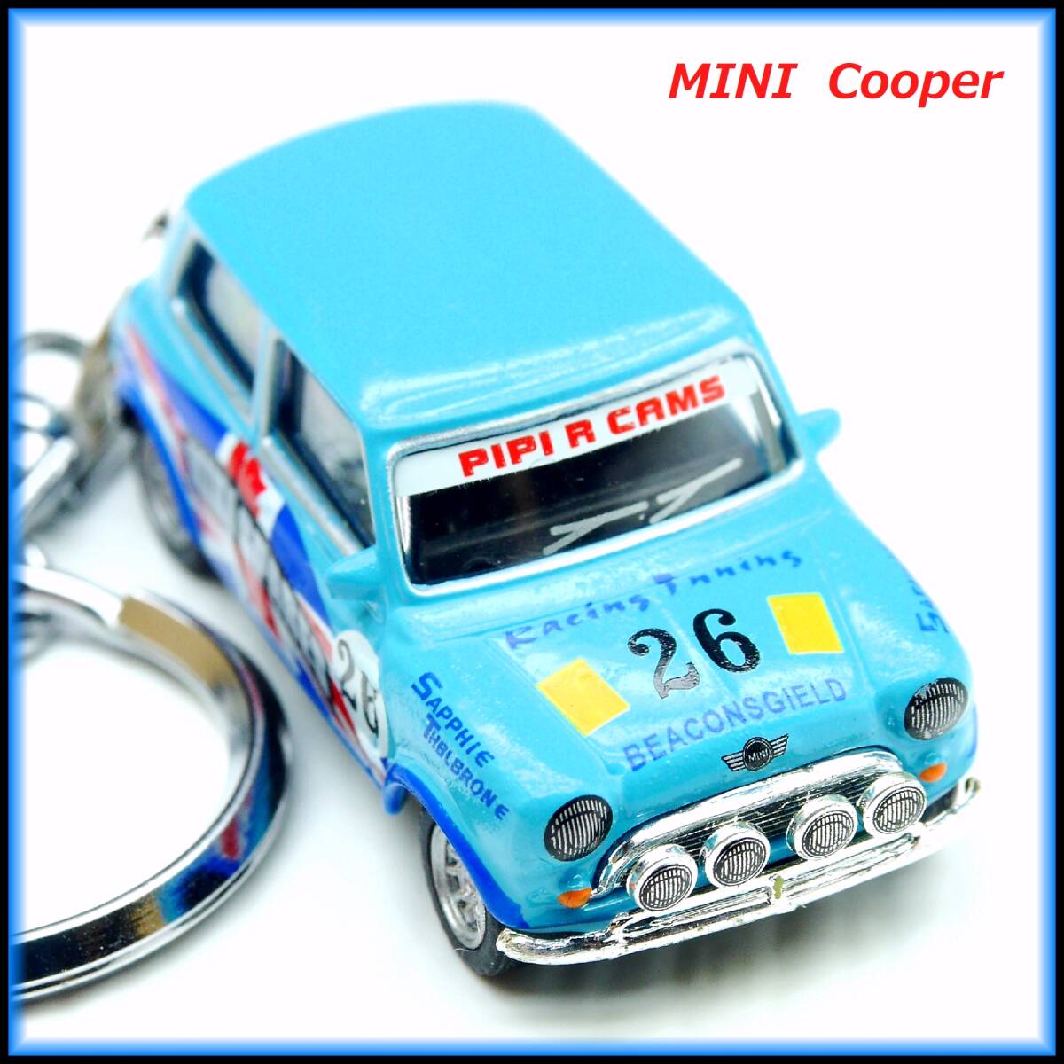 ローバー ミニ ミニクーパー クーパー ミニカー ストラップ キーホルダー マフラー ミラー 車高調 バンパー ルーカス ホイール オースチン_画像1
