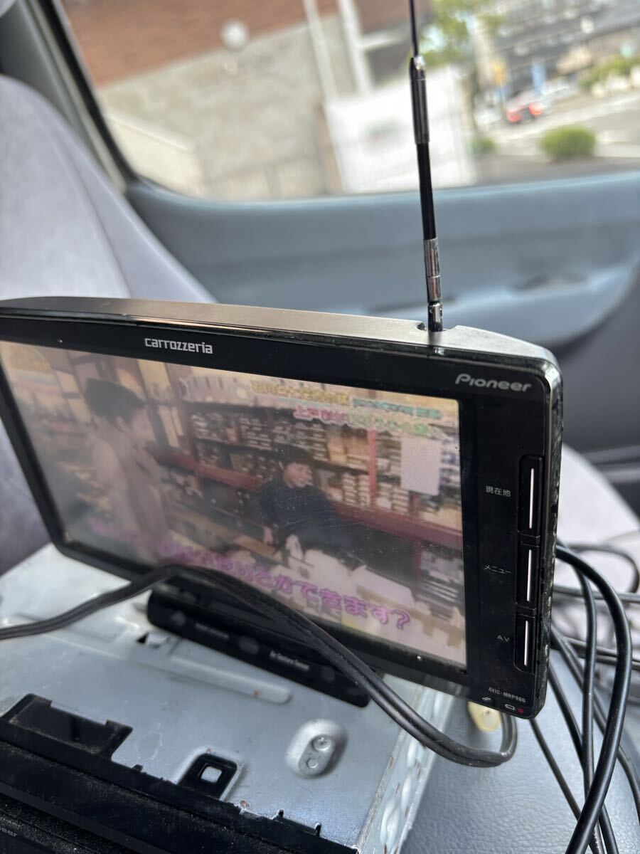 カロッツェリア ワンセグ DVD CD カーナビ ナビ　TV ジャンク品　パイオニア　ＤＶＨ５７０　AVICーMRP900_画像4