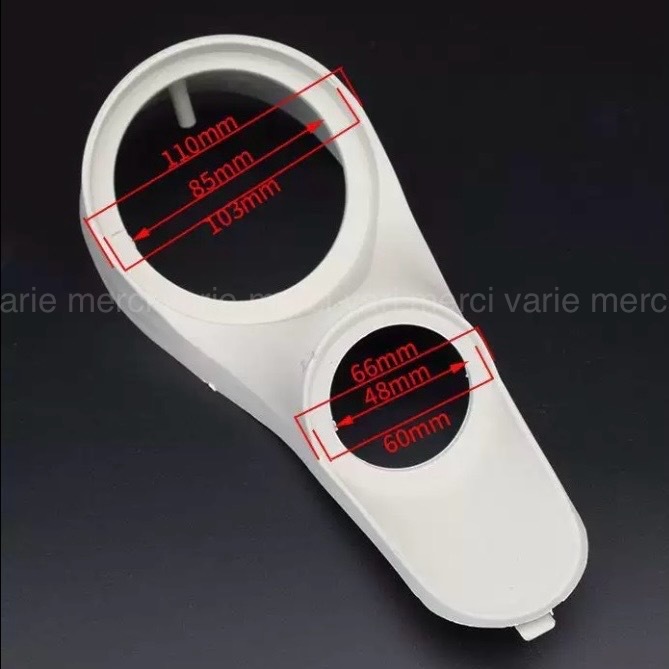 Aピラー スピーカー 埋め込み 造形用 ブラケット 左右セット ツイーターマウント ミッドレンジ カーオーディオ カスタム 増設 ステレオ _画像2