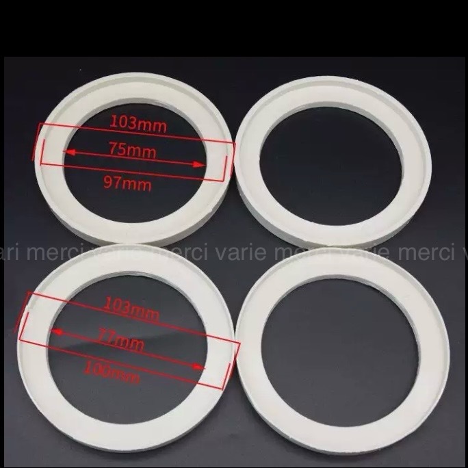 Aピラー スピーカー 埋め込み 造形用 ブラケット 左右セット ツイーターマウント ミッドレンジ カーオーディオ カスタム 増設 ステレオ _画像3