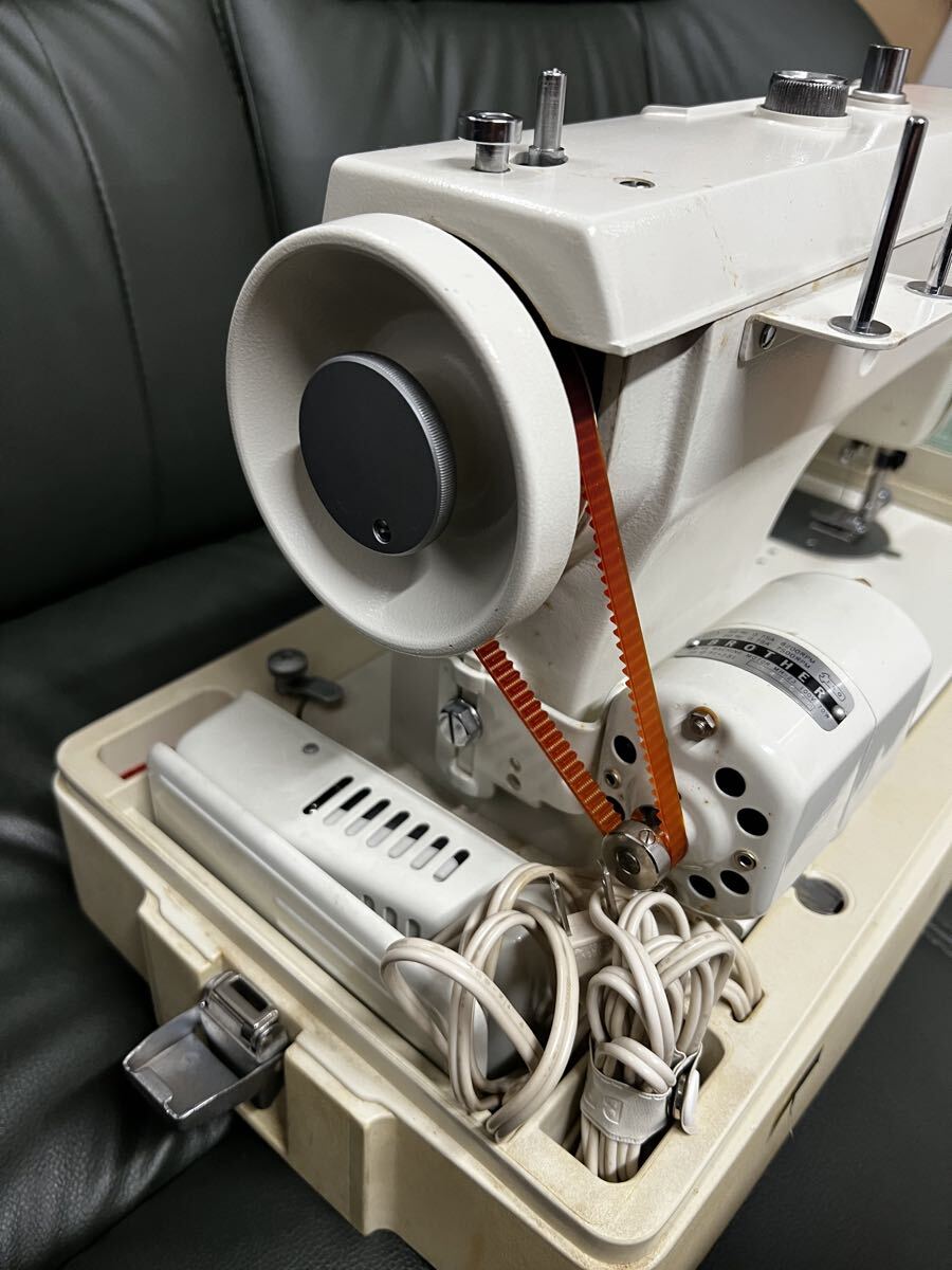 [ прекрасный товар ]BROTHER Brother швейная машина темп setter Pacesetter 605 рукоделие ручная работа инвентарь имеется текущее состояние товар 17.6kg