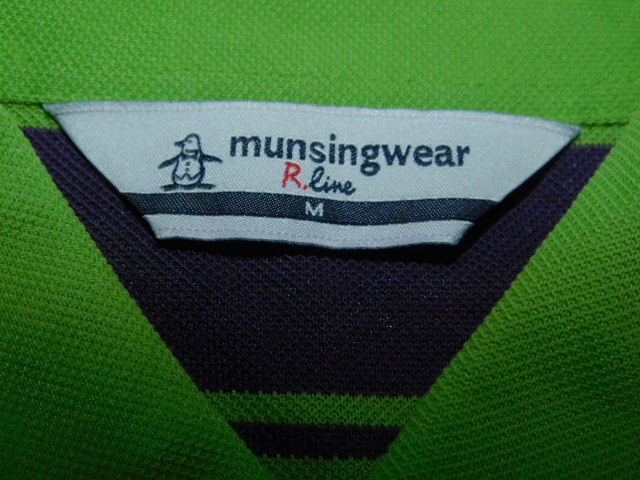 Munsingwear★マンシングR.line美品シャツ★M寸_画像4