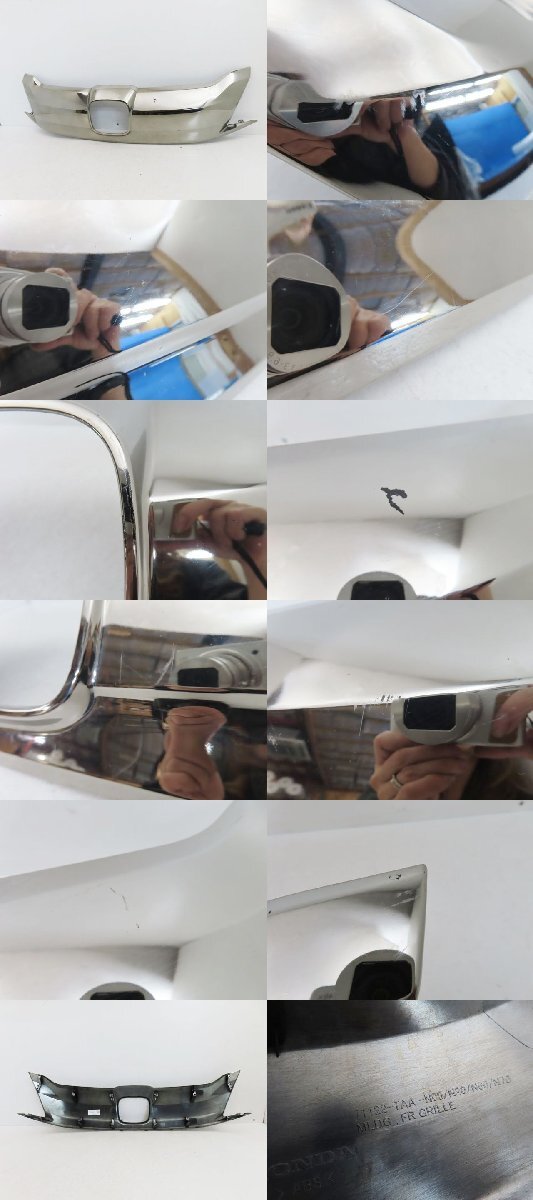 [ быстрое решение иметь ] Honda Stepwagon Spada RP3 RP4 предыдущий период оригинальная передняя решетка молдинг затонированный металлизированный 71122-TAA-N00 (n011890)