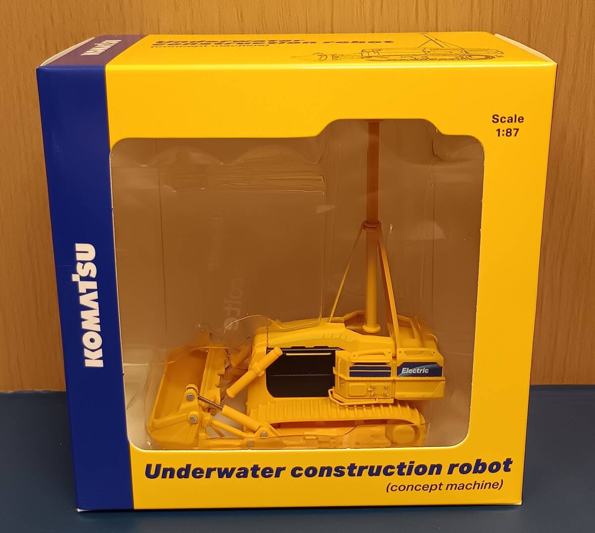 ☆小松製作所 株主優待☆ 水中施工ロボット(コンセプトマシン) /オリジナルミニチュア、非売品、おもちゃ、乗り物、ミニカー、コマツ/B1_画像1