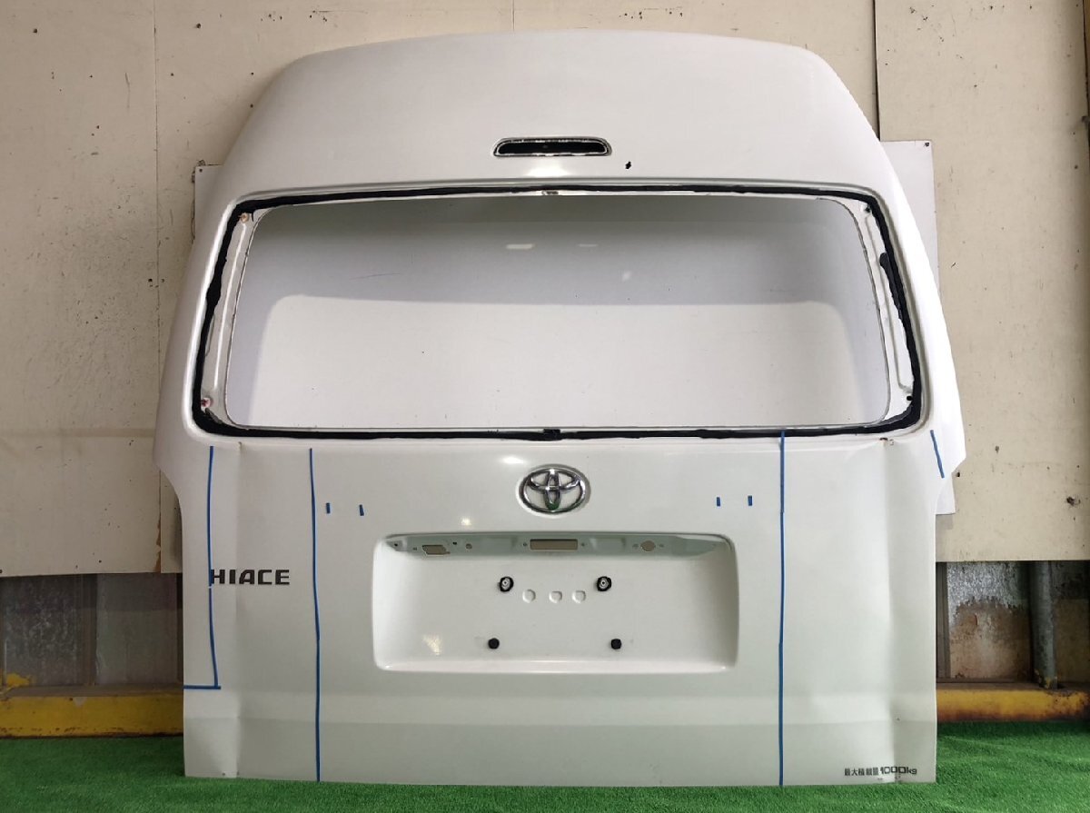 86328◇TRH200系/GDH200系/KDH200系 ハイエース 純正 リアゲート/バックドア ■ハイルーフ ■ワイドボディ◇ほ9-R7..の画像1