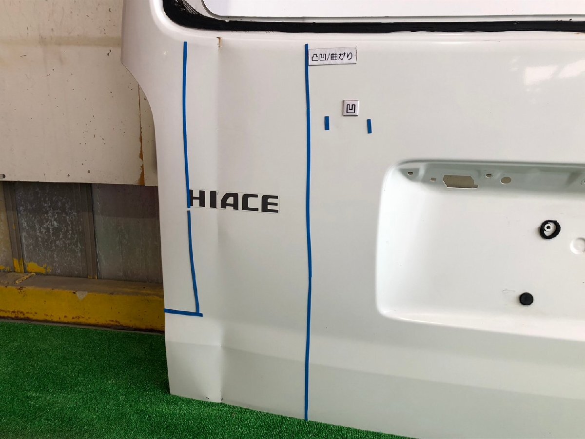 86328◇TRH200系/GDH200系/KDH200系 ハイエース 純正 リアゲート/バックドア ■ハイルーフ ■ワイドボディ◇ほ9-R7..の画像7