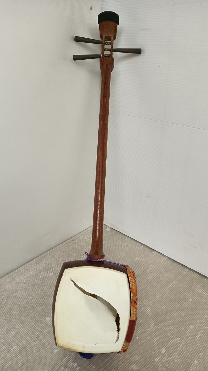 【ジャンク品】三味線/袋付き