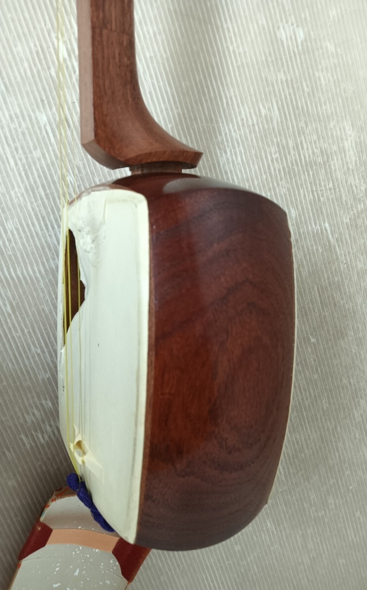 【ジャンク品】三味線/袋付き