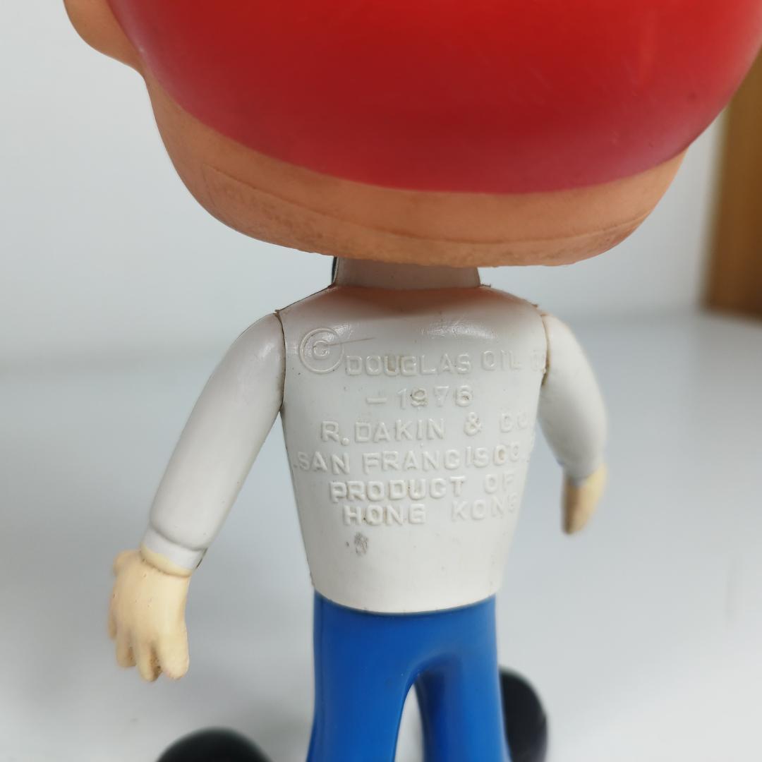 ダグラスオイル フレディ ビンテージ ソフビ FREDDY FAST アド物