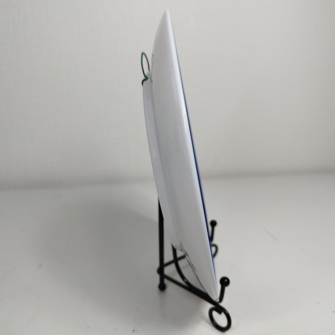 ロイヤルコペンハーゲン イヤープレート 1962年 美品 クリスマスプレート 皿 Royal Copenhagen リトルマーメイド 冬の小さな人魚 昭 yh683_画像6