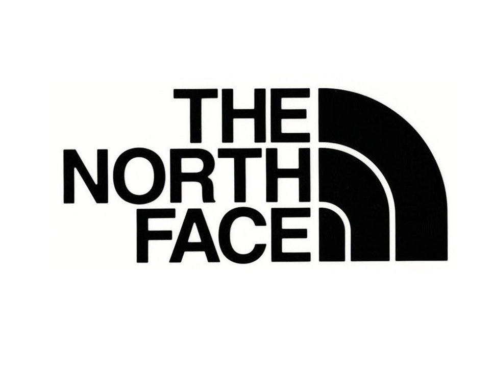 THE NORTH FACE ノースフェース　カッティングステッカー　黒