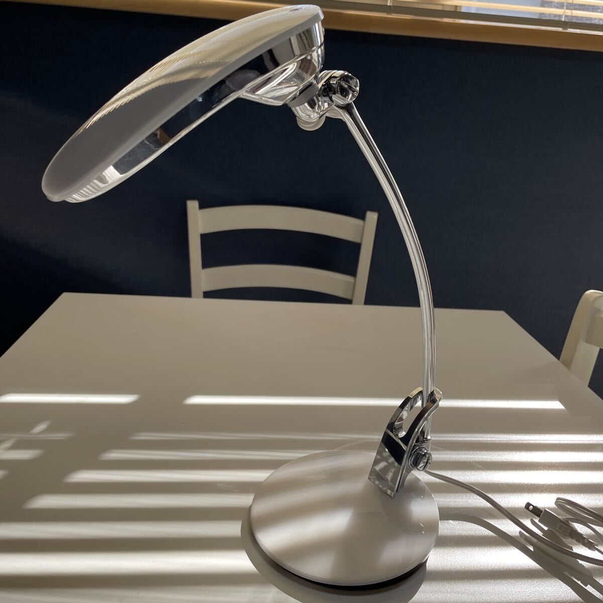 スワン電器 LEDデスクライト LEDプチエグザーム PEX-01 21年製【ジャンク】_画像1