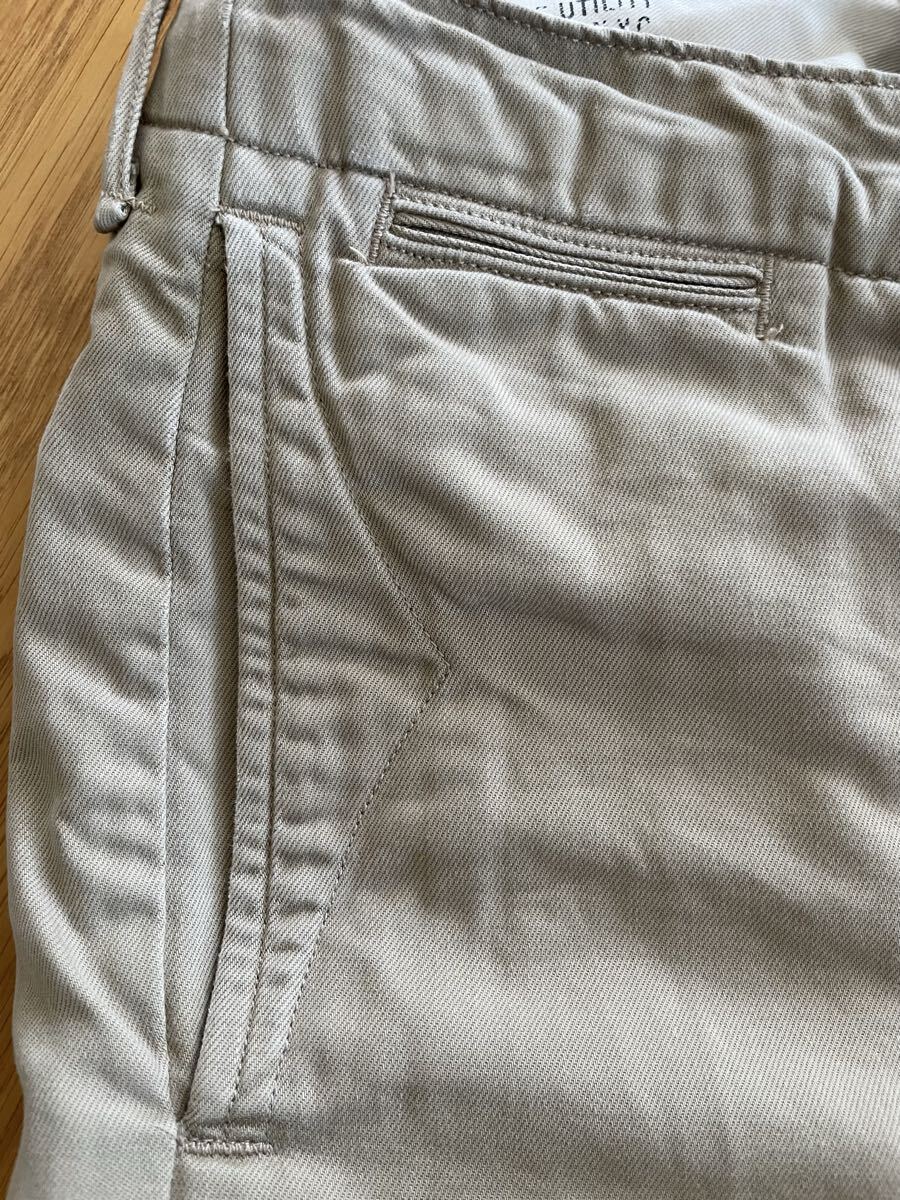 RRL Regulation Chino Trouser 30×30 レギュレーション チノパン 定番 肉厚生地 ベージュ チノ アメカジ 極美品 オリジナルレングス 格安_画像8