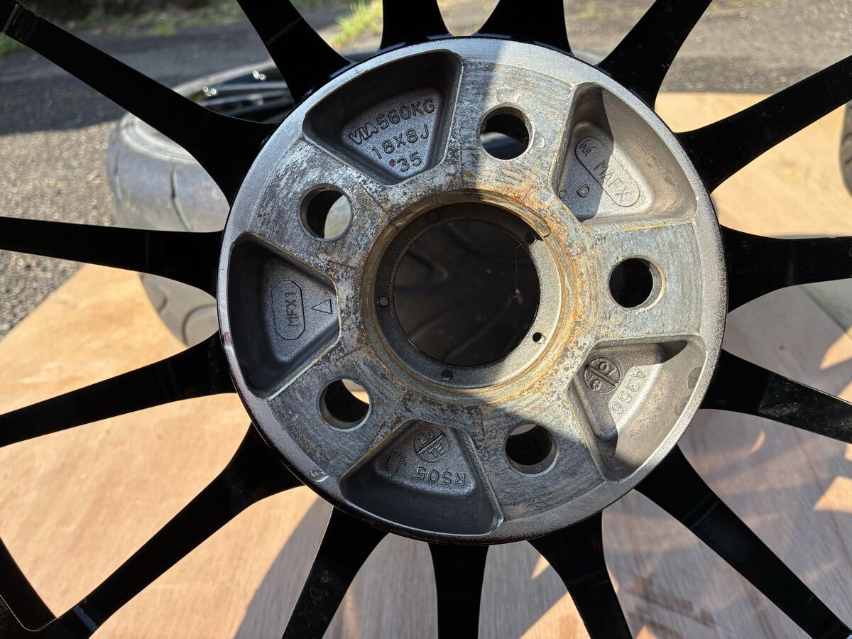 ENKEI アルミホイール　アルファロメオ4C着用　17インチ7.5Ｊ　18インチ8Ｊ　送料一律9000円_画像9