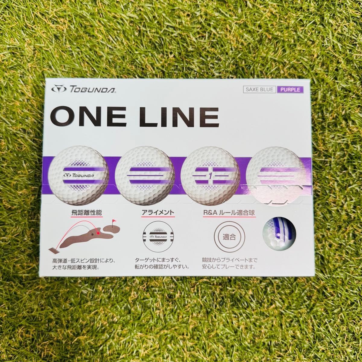 【最新モデル】ぶっ飛び TOBUNDA トブンダ ONE LINE ゴルフボール 5箱セット 60個_画像6