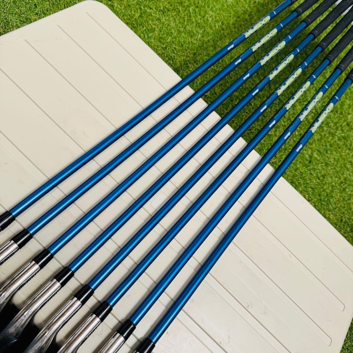 【良品】豪華8本 MIZUNO EURUS 5GO ミズノ ユーラス メンズアイアンセット カーボン SR_画像8