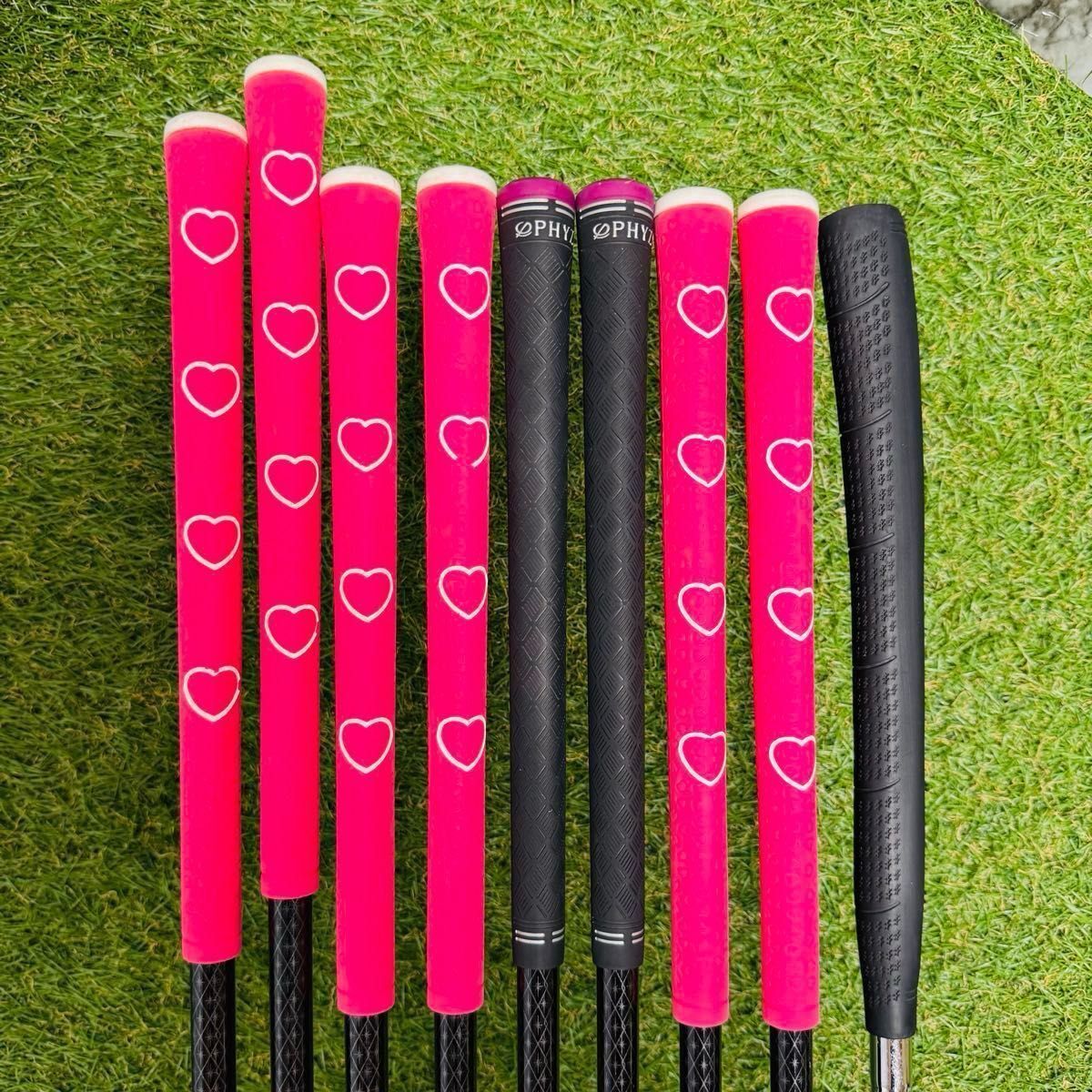 【良品】初心者推奨 BRIDGESTONE ブリヂストン PHYZ CL ファイズ レディースゴルフセット クラブセット 9本 L_画像8