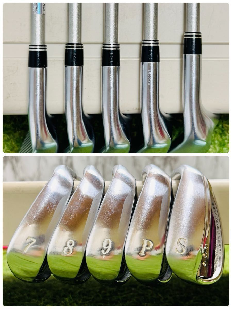 【良品】初心者推奨 BRIDGESTONE ブリヂストン PHYZ CL ファイズ レディースゴルフセット クラブセット 9本 L_画像6