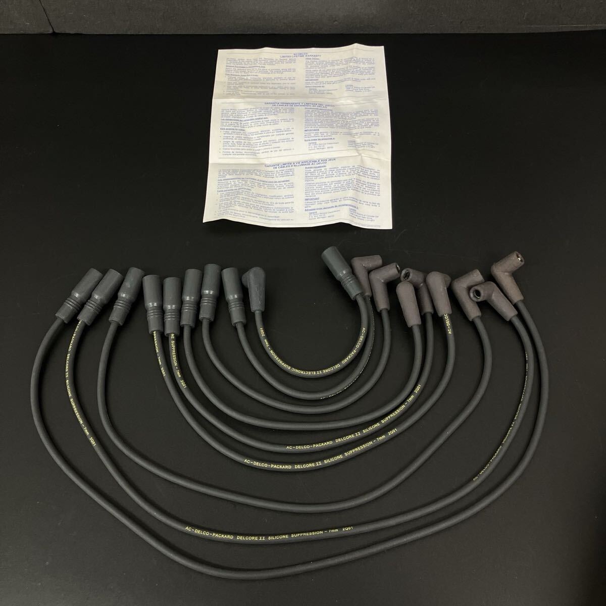 エーシーデルコ C-9087 ◎ スパーク プラグ ワイヤー セット 718B 12096417 Chevrolet シボレー Camaro カマロ 1993〜1995 ACDelco 未使用_画像1