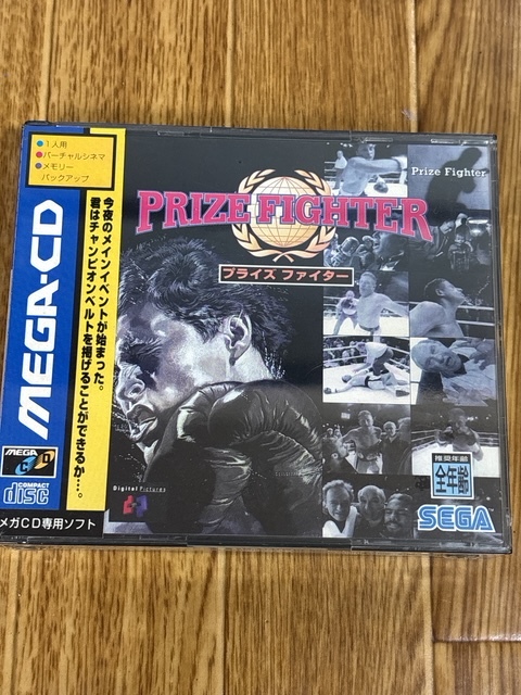 ★未開封品★メガドライブCDソフト(メガCD)　プライズファイター _画像1