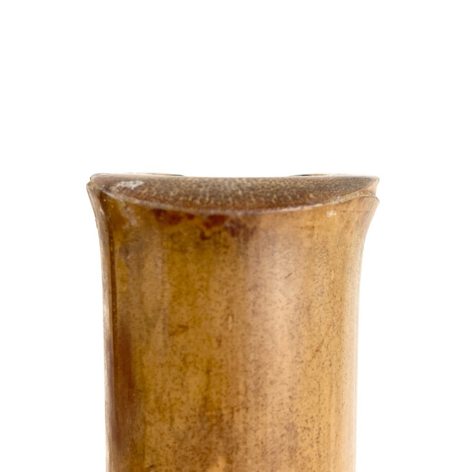 鳳舟 銘 尺八 銀三線 琴古流 和楽器 約67cm 工芸品 4179746_画像4