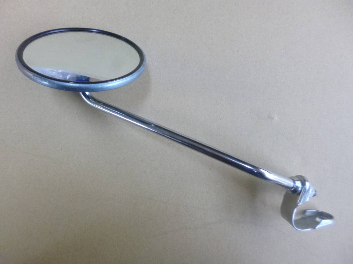 カワサキ W1S 500SS クランプミラー 右 新品未使用当時物純正品 8ミリ正ネジ TOYO の画像4