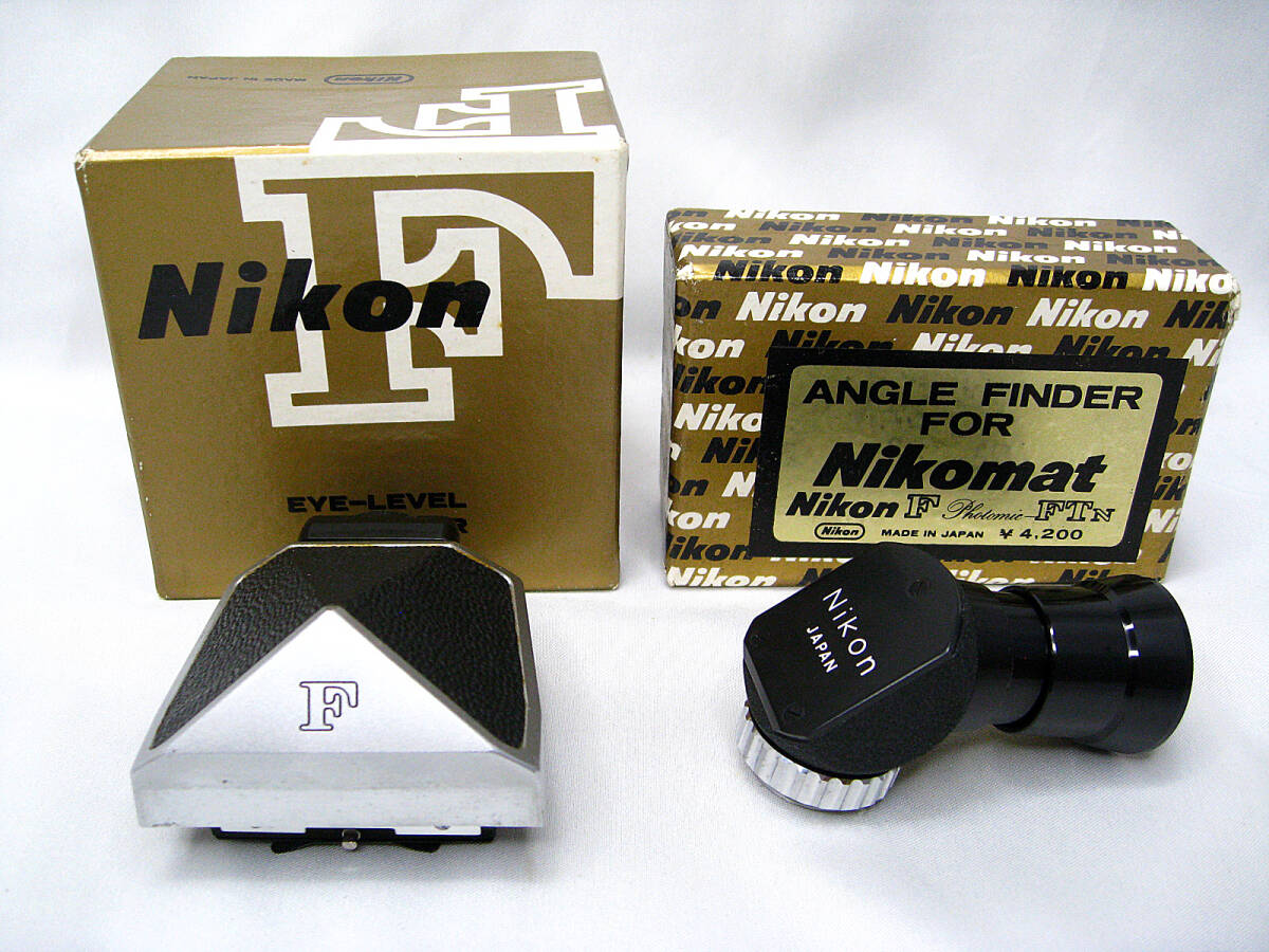 #ニコン #F用 #アイレベルファインダー #アングルファインダー #Nikon #Finder #for Nikon F #Eye-level finder _画像1