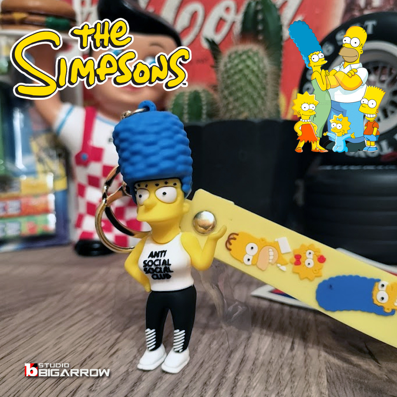 シンプソンズ マージ THE SIMPSONS キーホルダー キーチェーン ストラップ アメリカン雑貨_画像3